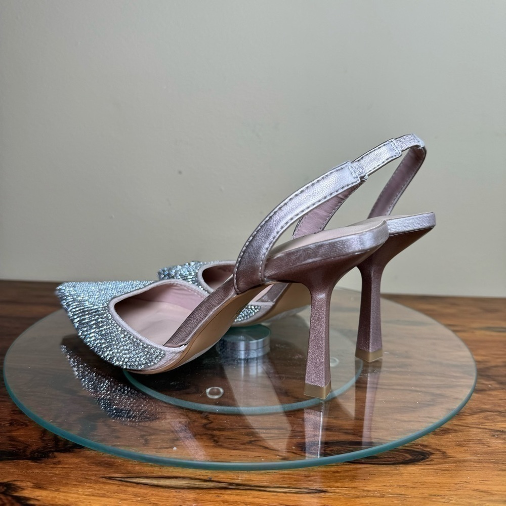 Anne Klein Ivan Embellished Slingback Pump - Picture 10 of 15